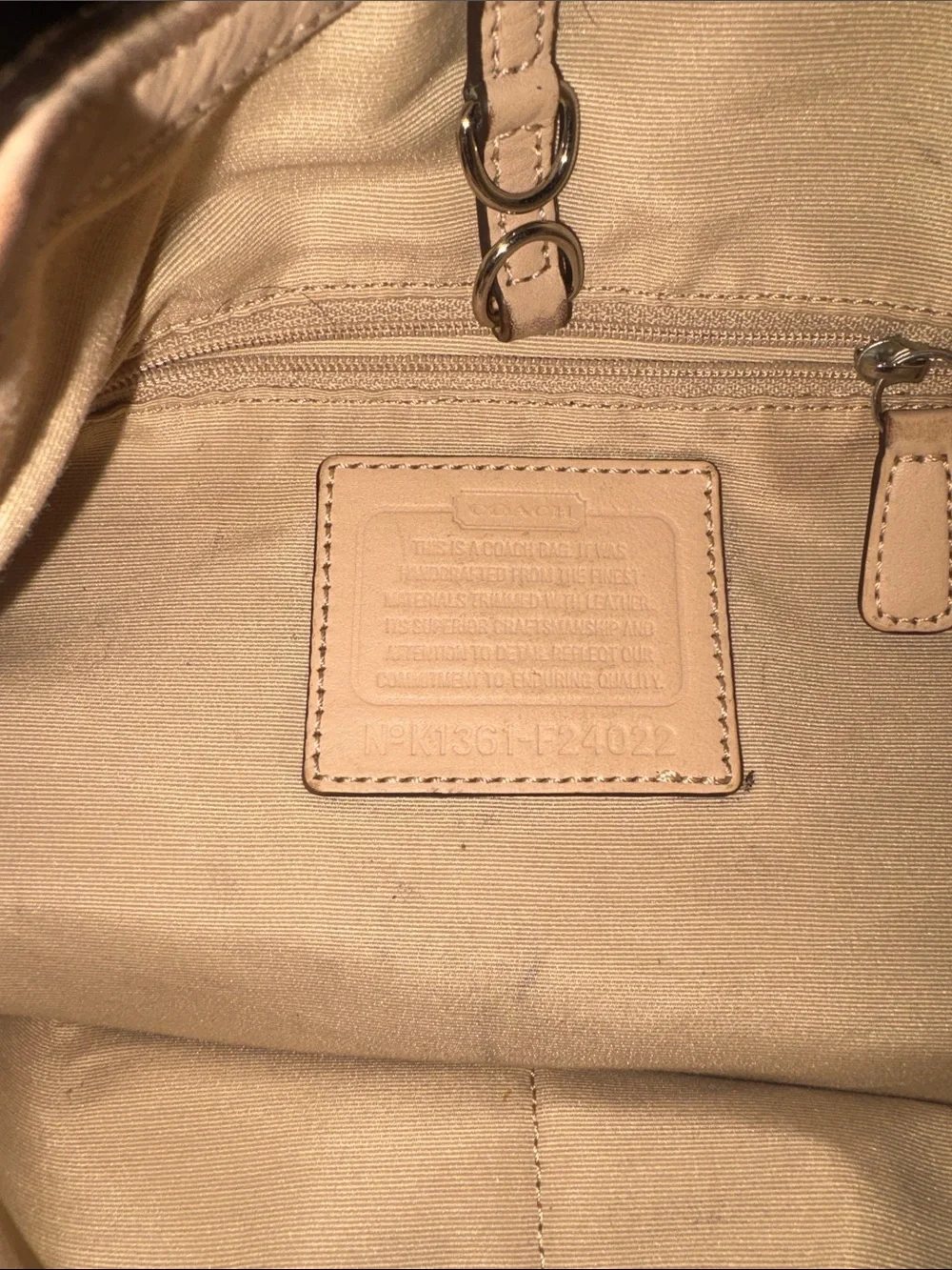 Coach stylish pink
